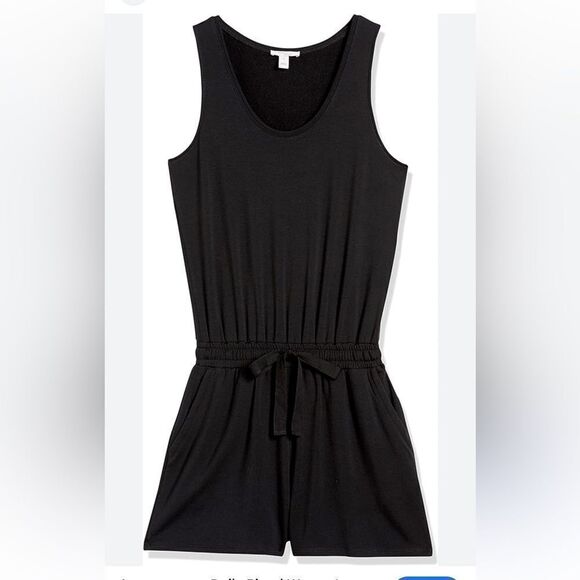 Daily Ritual Women's Supersoft Terry Sleeveless Romper - Picture 3 of 6